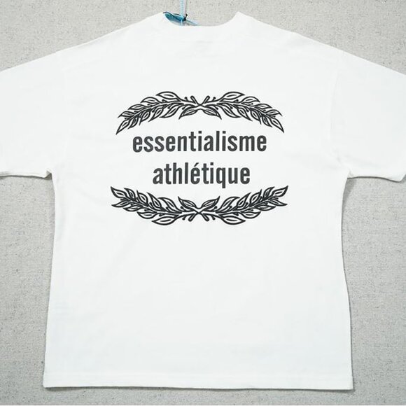 Cole Buxton Slogan Lettering Logo Print Short Sleeves